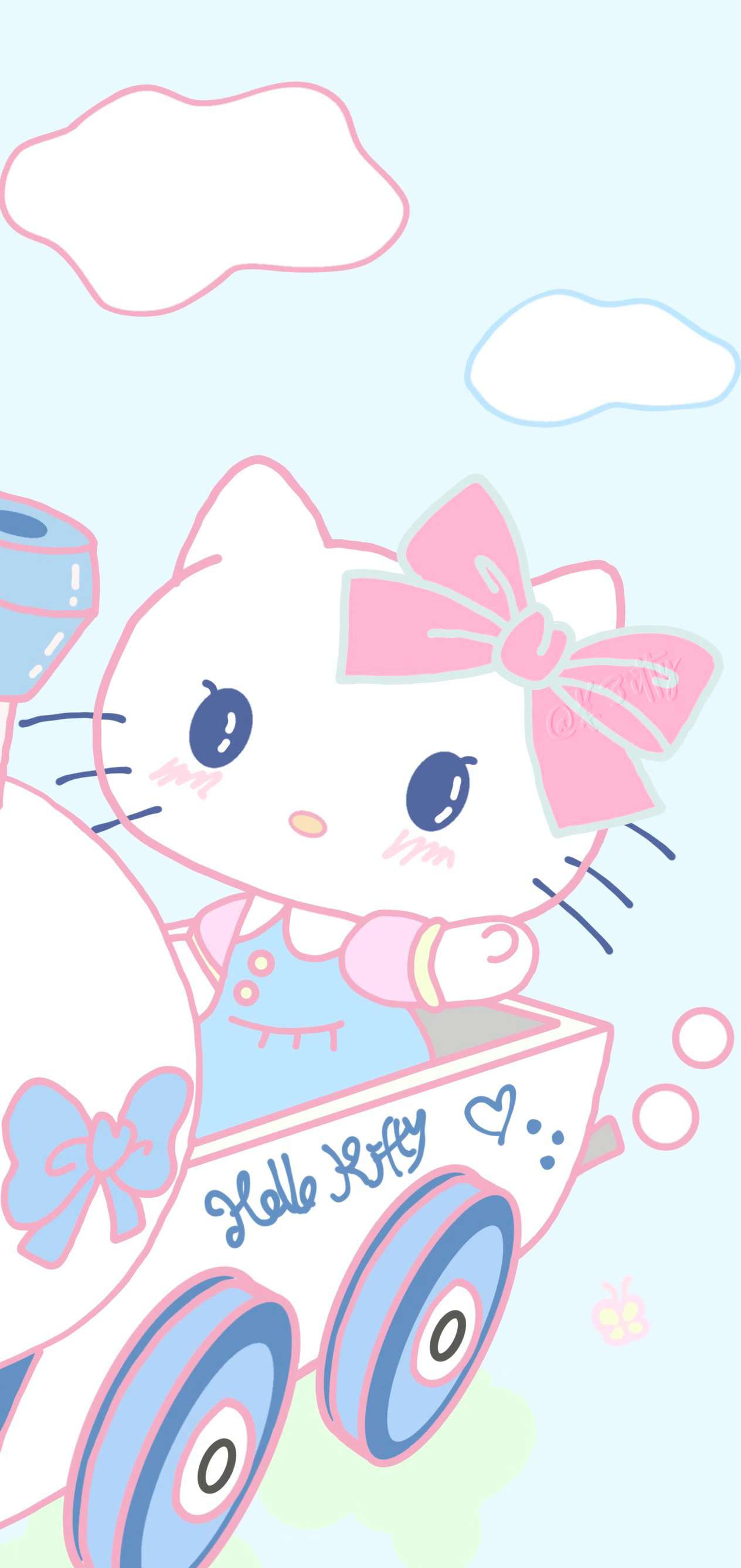 Hello Kitty壁纸分享三丽鸥｜粉色壁纸｜少女心壁纸｜甜美壁纸｜卡通壁纸｜