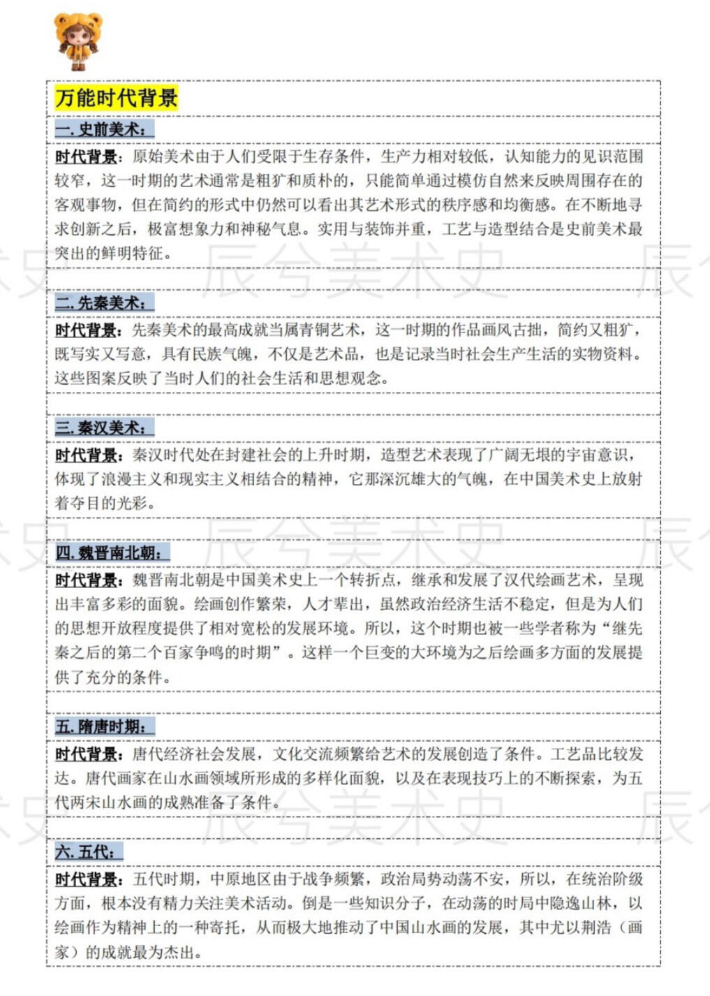 中美史万能时代背景~