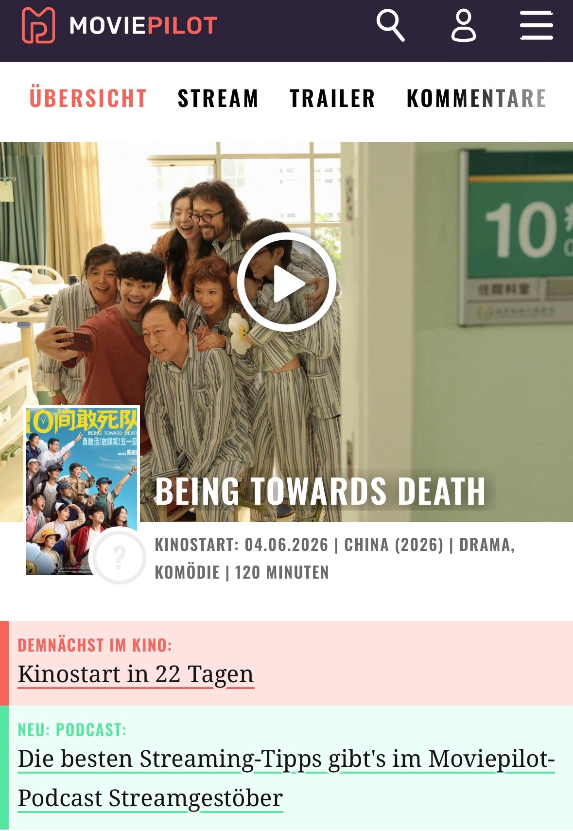 【德国资讯:电影10间敢死队德国公映 】据德国电影资讯网MOVIEPILOT官网