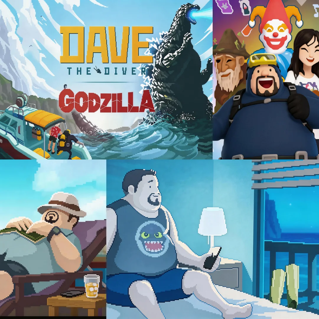 快来把潜水员戴夫带回家！！