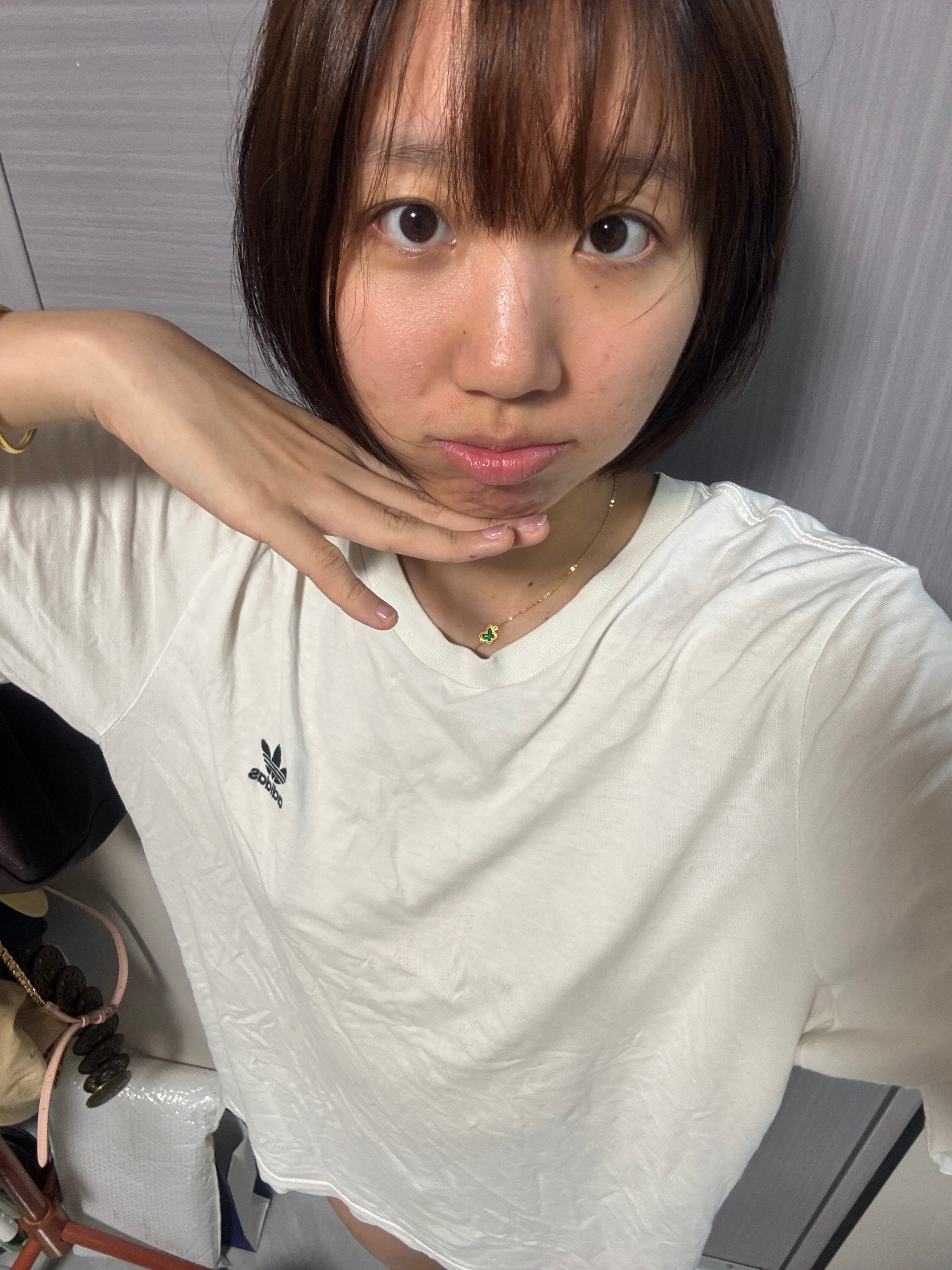 一个蘑菇头 