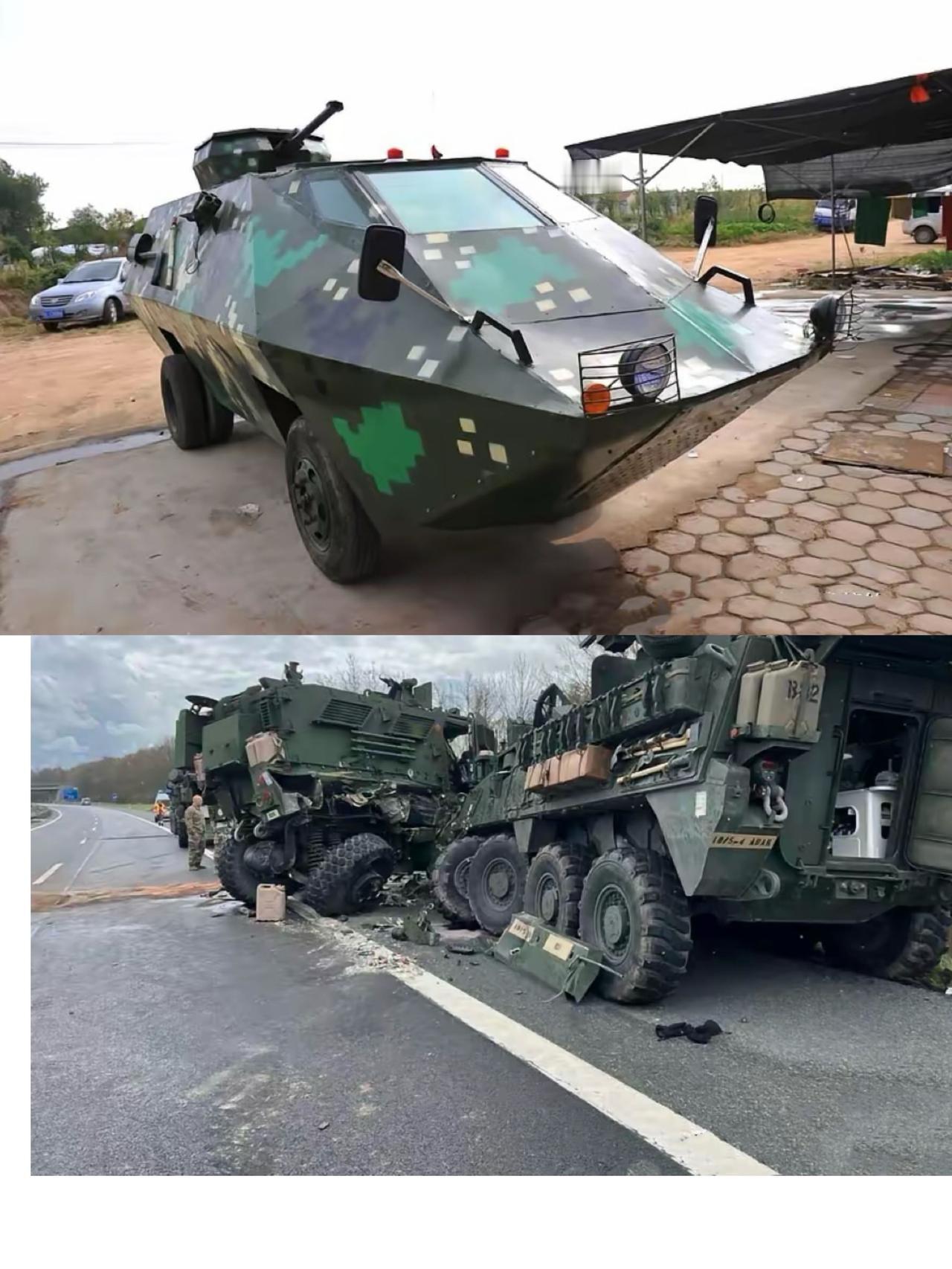 炸了！重庆轿车硬刚装甲车，瞬间被撞成“麻花”

重庆九龙坡区十字路口上演惊魂一幕