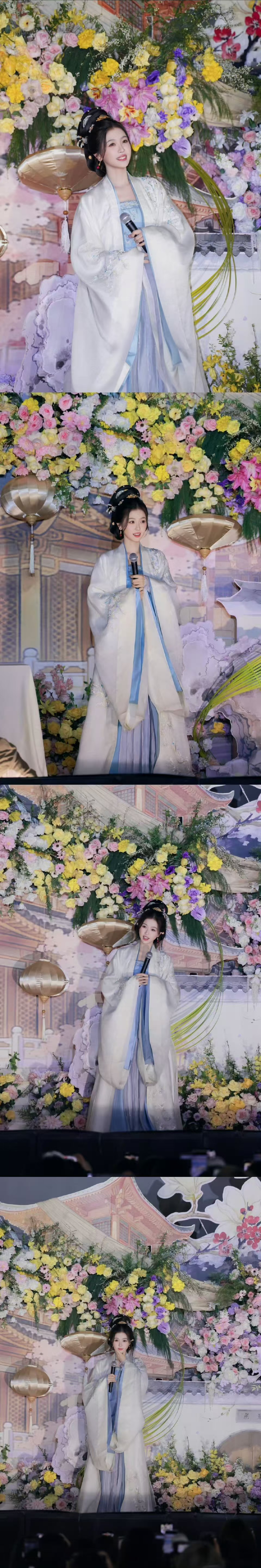 虞书欣杀青晒粉丝合照虞书欣云初令杀青图虞书欣杀青晒粉丝合照，哇塞，绝了 