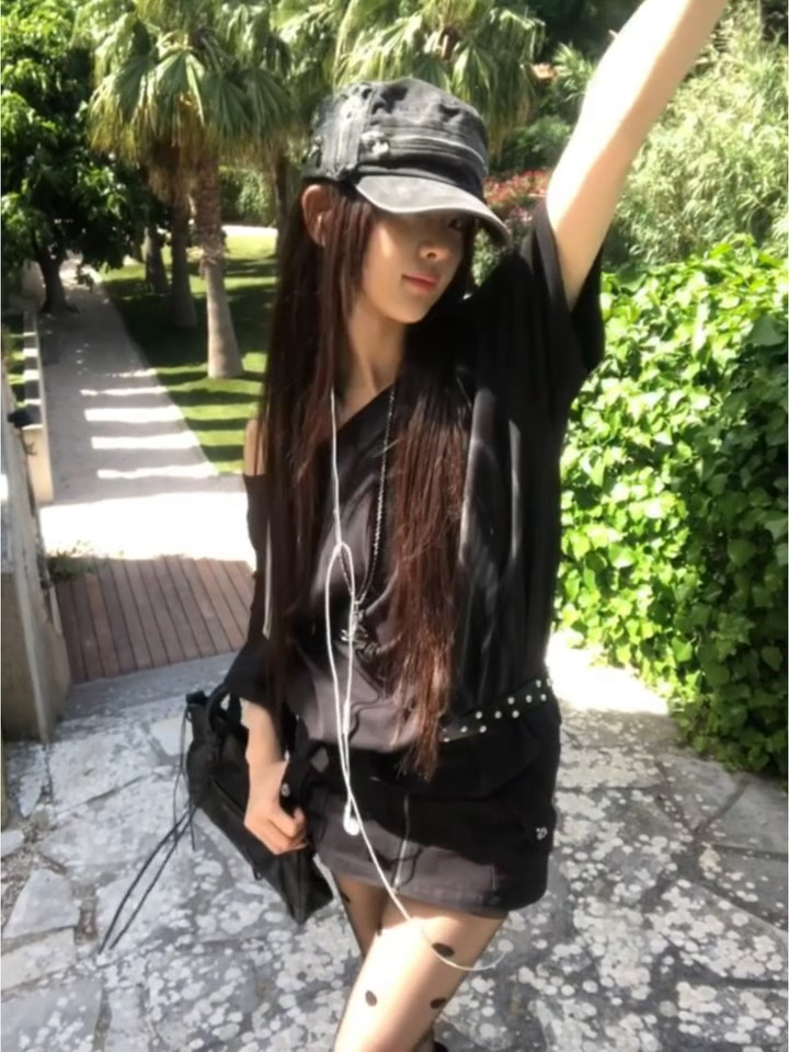 杨超越的私服真是我穿搭模板来的 