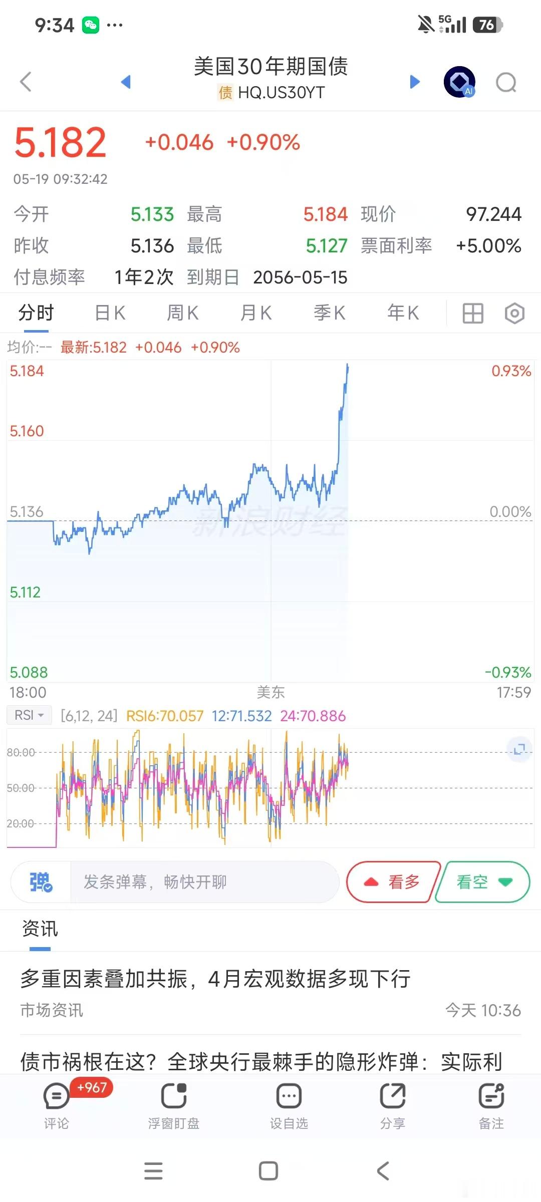 30年期美债收益率已经来到了2007年，全球金融危机来临之前的水平。日元汇率又逼