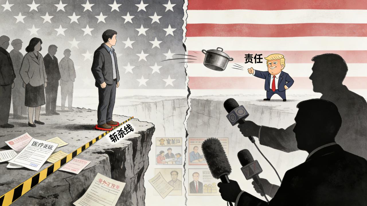 不可否认，特朗普政府的关税政策、福利缩减措施加剧了民众压力，但这绝非问题根源。美