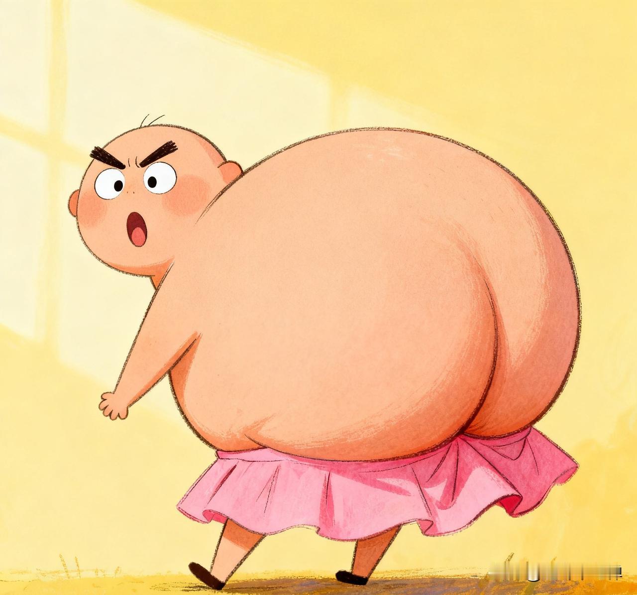 人的屁股为什么会分成左右两瓣？这样设计究竟合理吗？
别笑，这可是经过科学认证的设