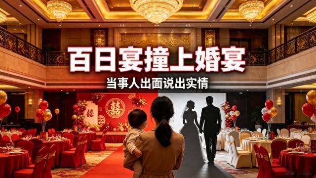 百日宴撞上婚宴，当事人出面说出实情