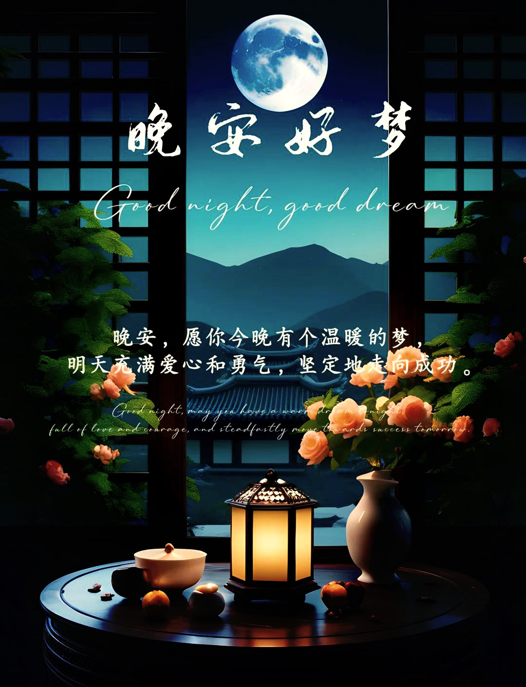 晚安 白日的喧嚣缓缓落幕，忙碌暂且按下暂停。放下繁杂琐事与心头愁绪，任由晚风舒缓
