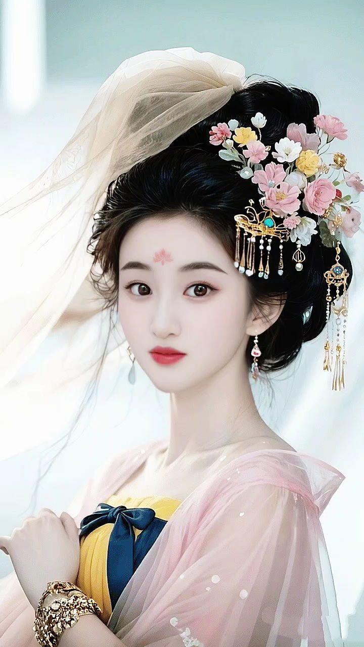 古典妆造 古风妆容有多美 国风古韵 古风美人 汉服小姐姐