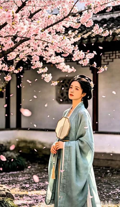 花落燕归岁月流，
故园风物尚悠悠。
眼前人事皆非昨，
桃花依旧竟风流。