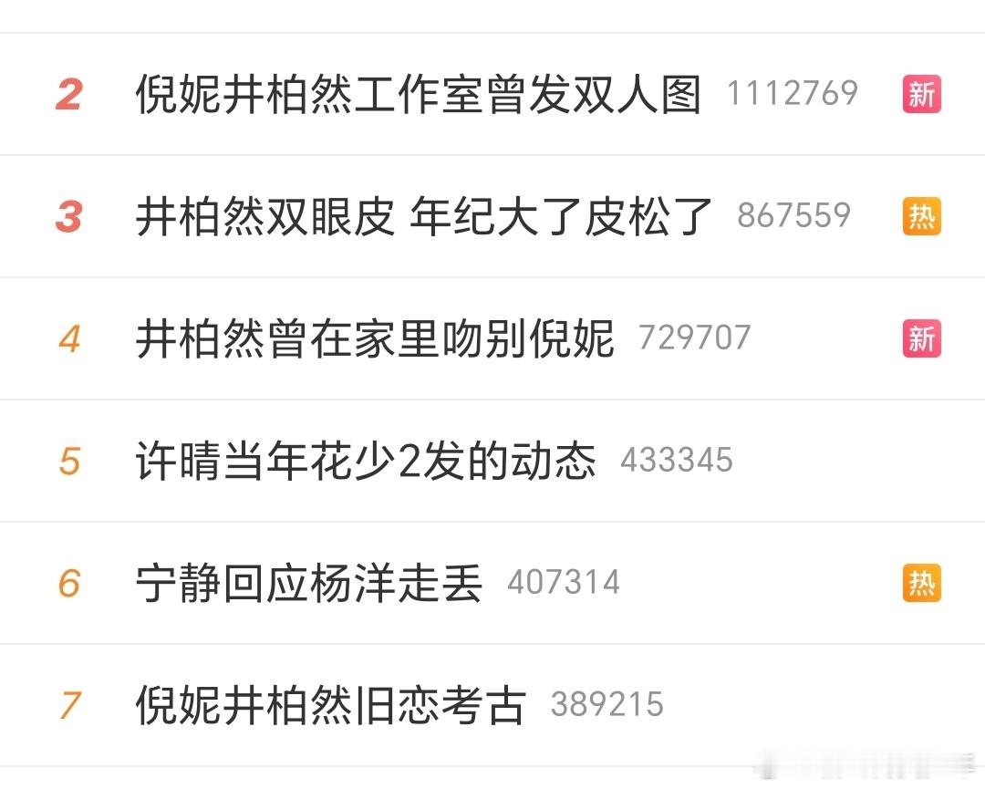 还好是井柏然要是流量明星现在一边播剧一边上这样的热搜女方微博得被粉丝占领了 ​​