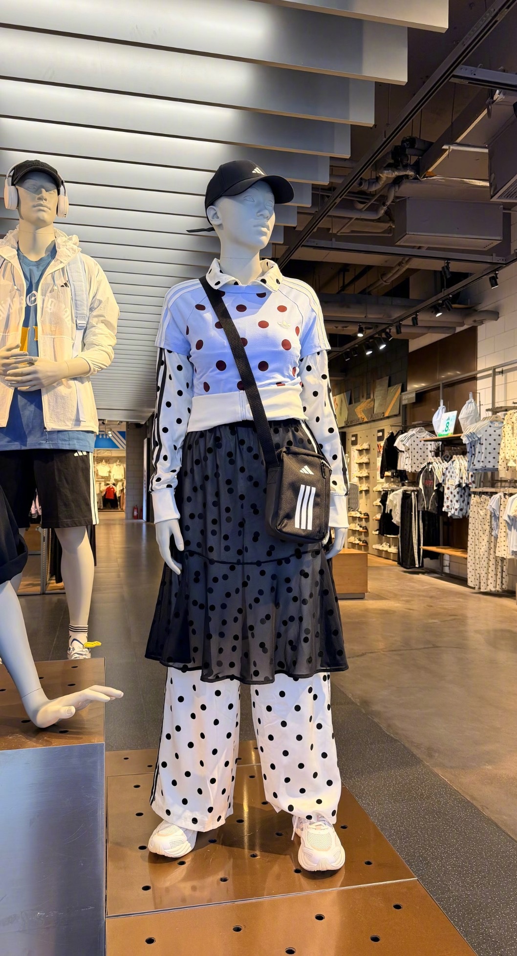 我模仿穿搭博主叠穿： 