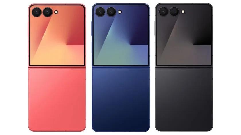 【三星Galaxy Z Flip7全配色外观揭晓】三星Galaxy全球新品发布会