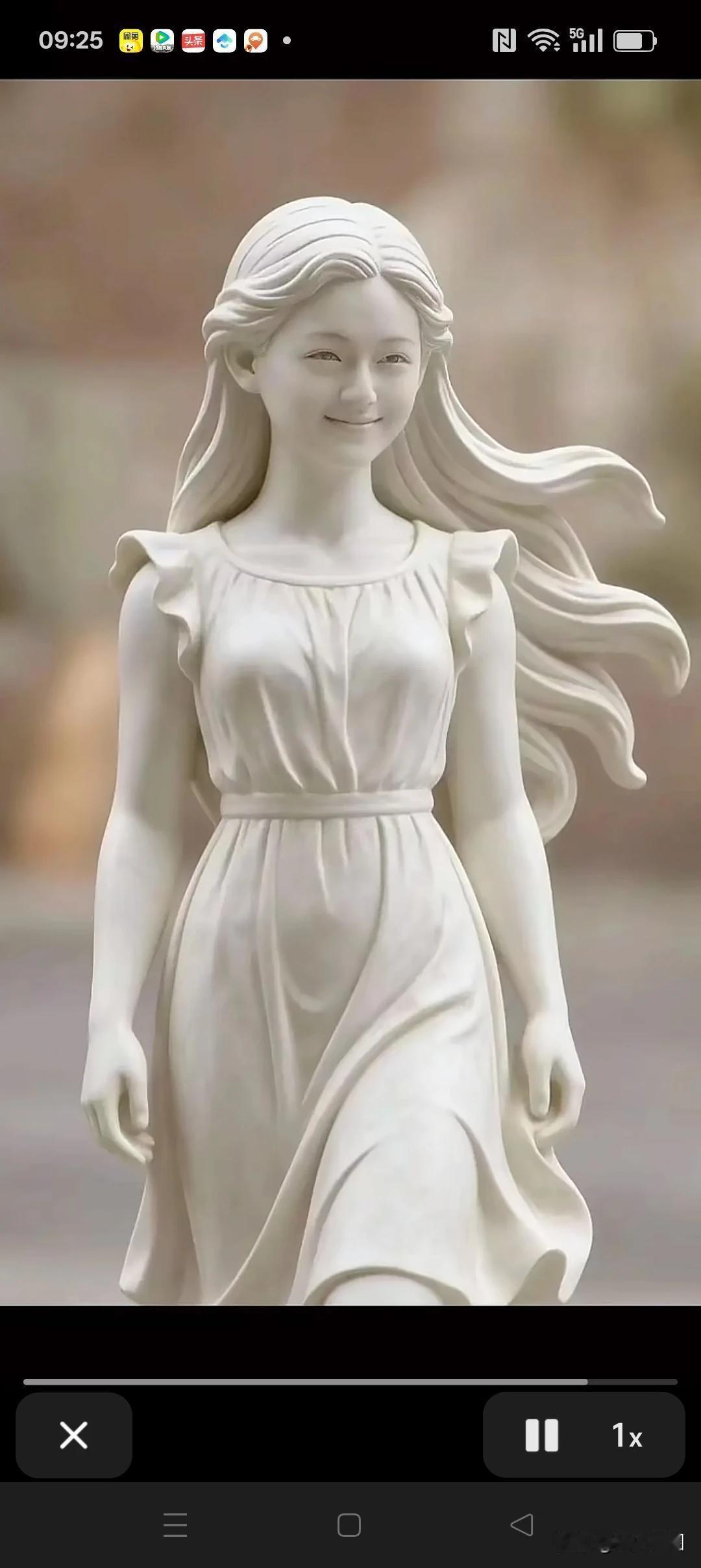 大S的雕像
网民做的都比韩国大哥的像