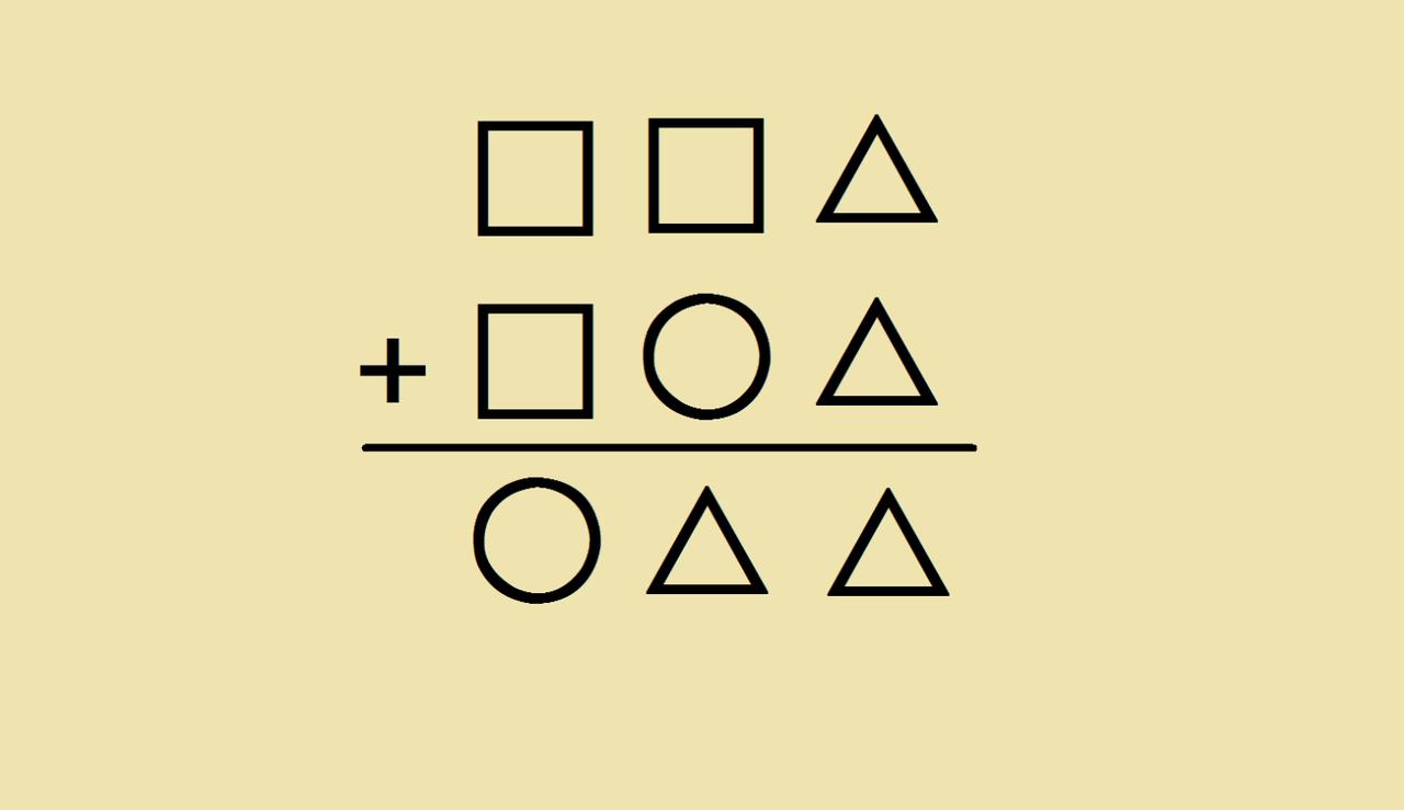 三年级竖式谜：图形里藏着的加法奥秘
 
这道三位数加三位数的竖式谜太有意思了，咱