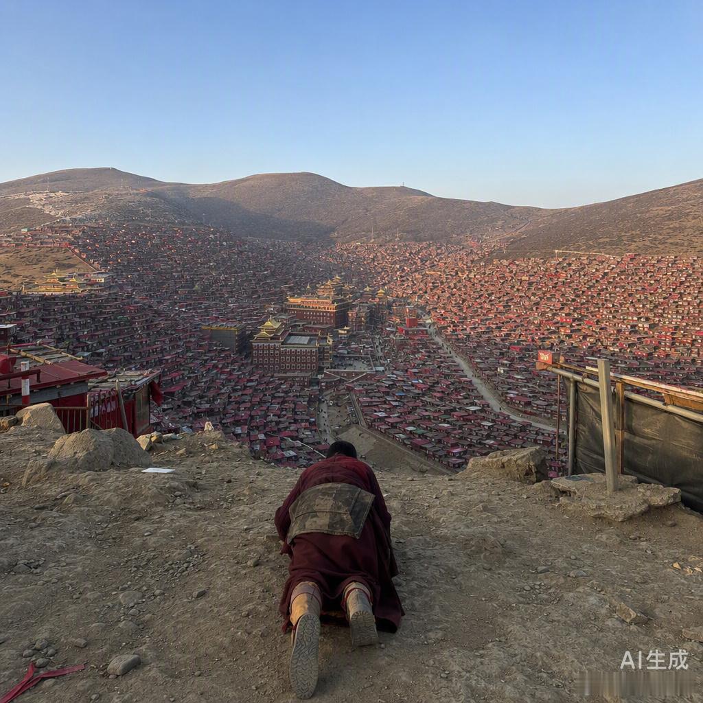 去色达之前一定要把心态调整好，这不是普通打卡地，是海拔4000米以上的信仰高地。