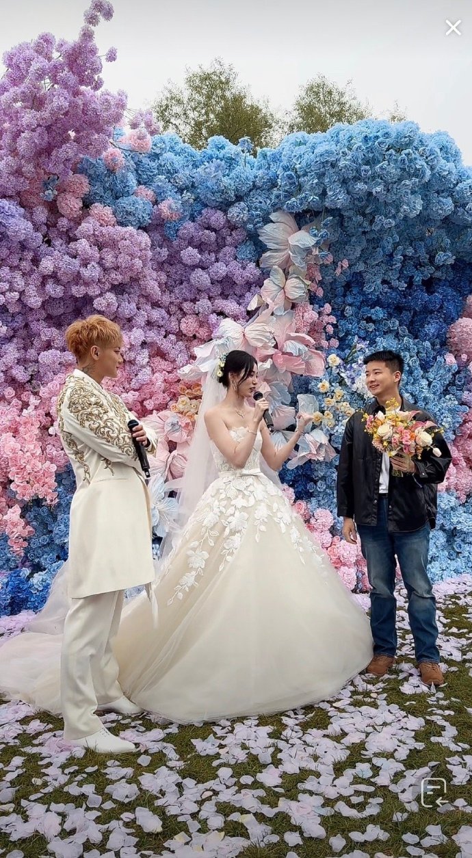 黄子韬徐艺洋婚礼现场生图 ​​​