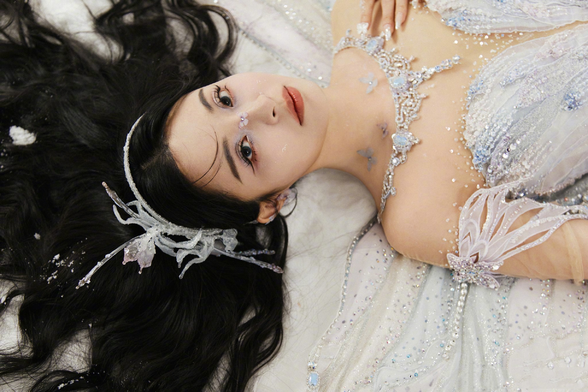 李莎旻子，点点轻纱，唯美的蝴蝶少女 ​​​