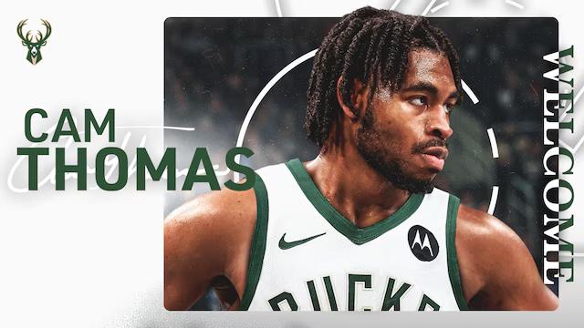 据沙姆斯·查拉尼亚报道，卡姆·托马斯已同意与密尔沃基雄鹿达成合同，将加盟球队。