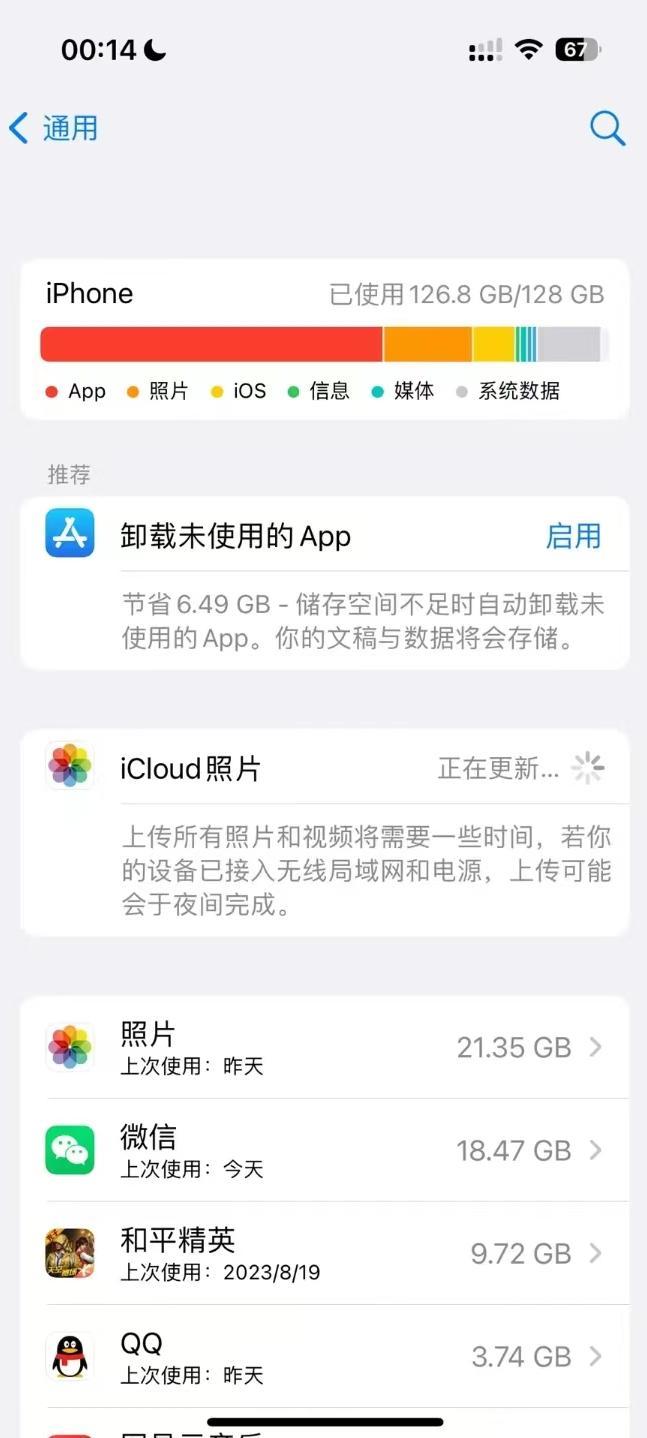 有没有因为256GB的iPhone太贵了，而买了128G的？我年中买了128GB
