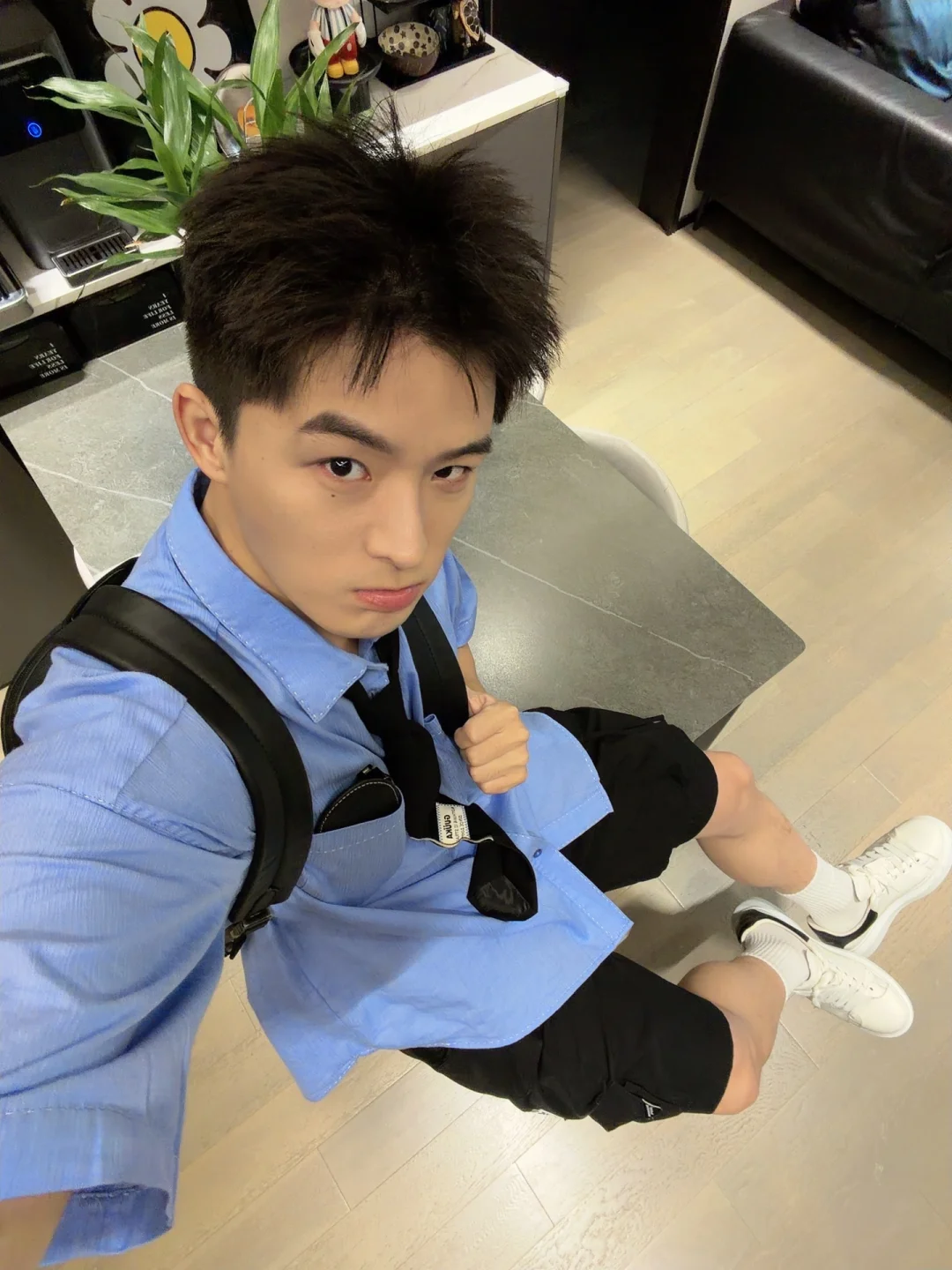 今日ootd穿出少年感的男生💙