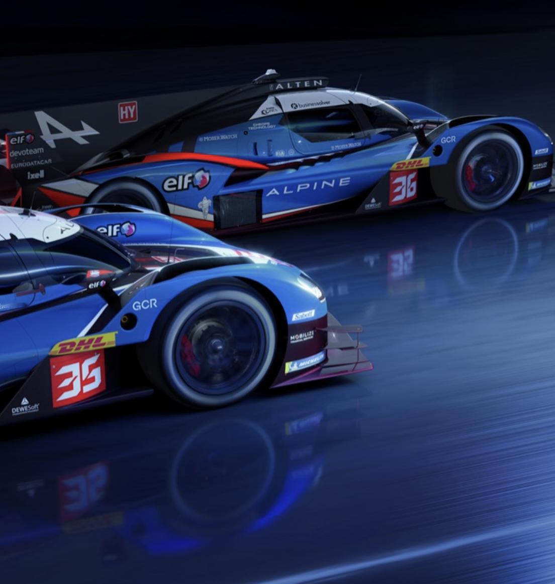 世界耐力锦标赛wec Alpine Endurance Team发布新赛季涂装以