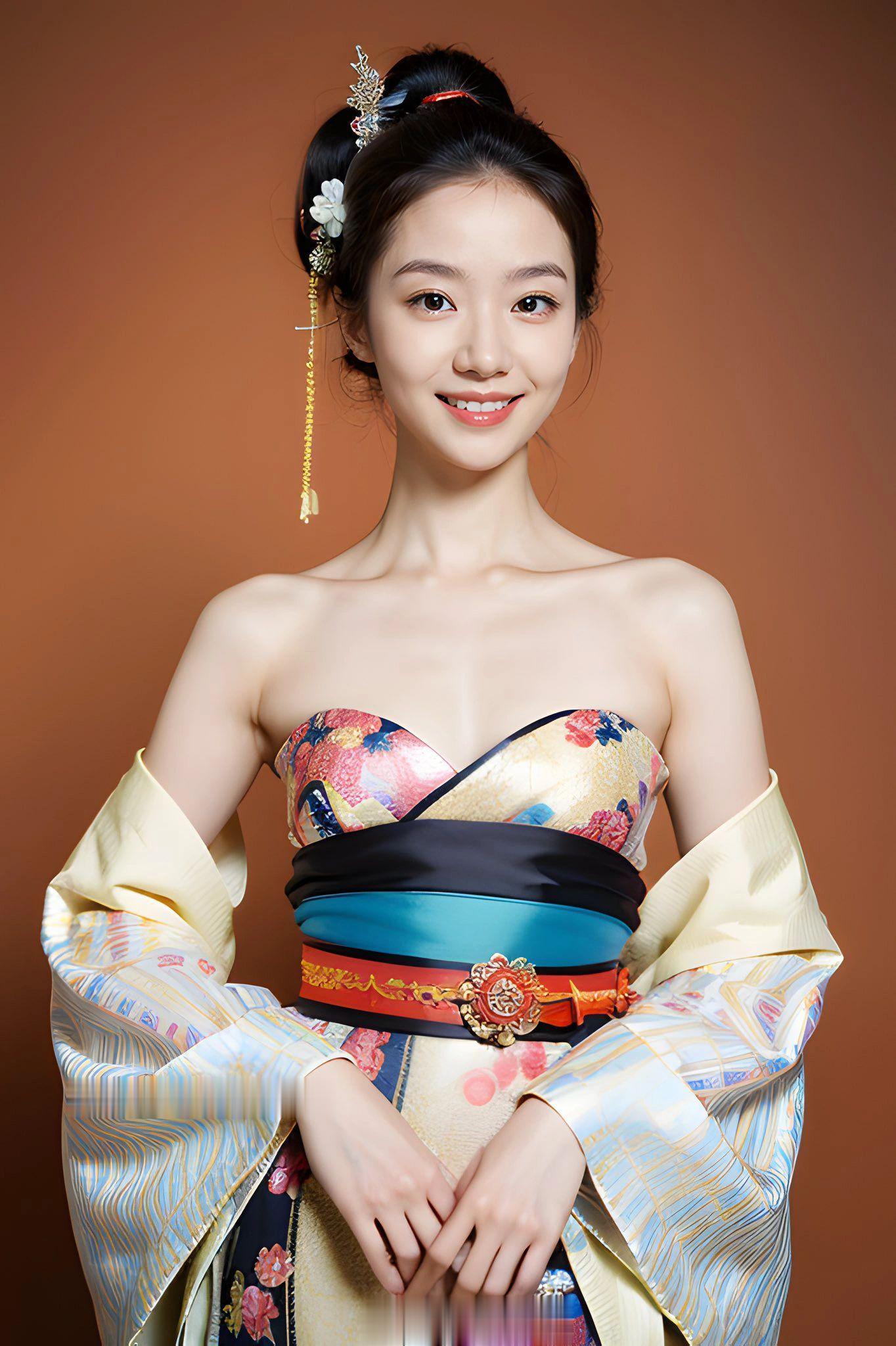 如今的AI绘画越来越真实自然了，如果不是事先知道，我会以为这是谁的写真… ​​​