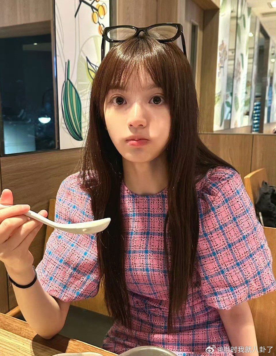 早期的田曦薇，完全真人版bjd娃娃来的吧！好灵动可爱🥰田曦薇