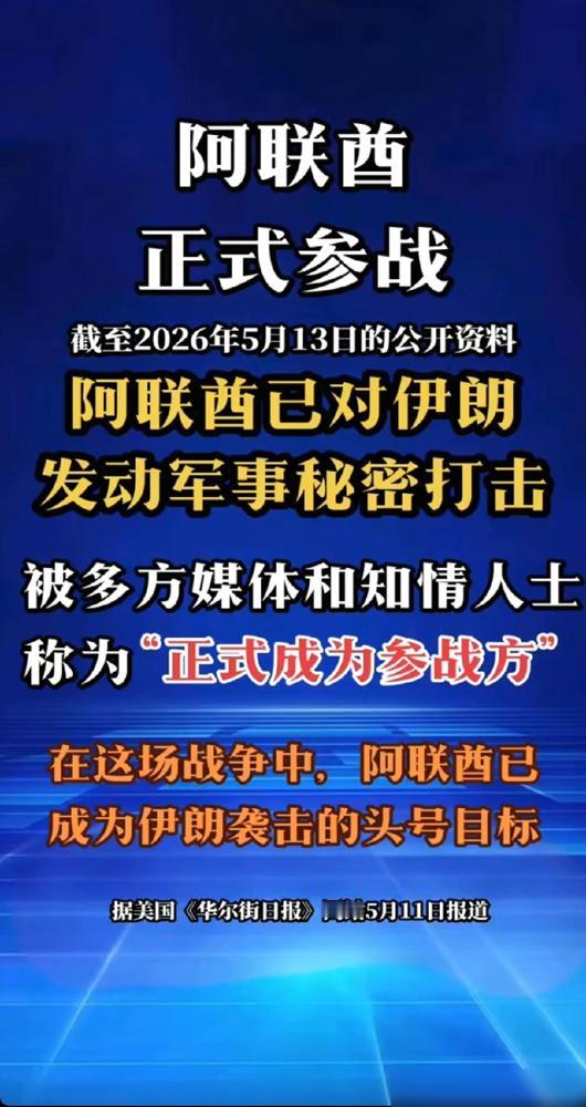 阿联酋放着躺赚的日子不过，非要当中东的叛徒和美以的炮灰，这下好了，如你所愿，终于