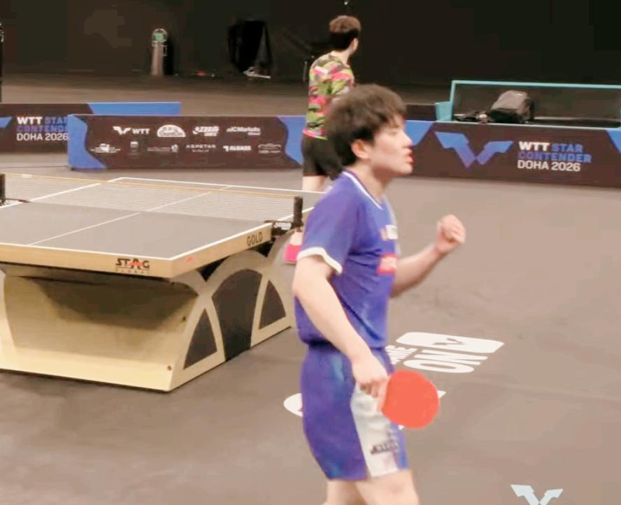 果然是张本智和研究国乒，
日本队研究张本智和，

今天张本智和与队友吉山僚一的比