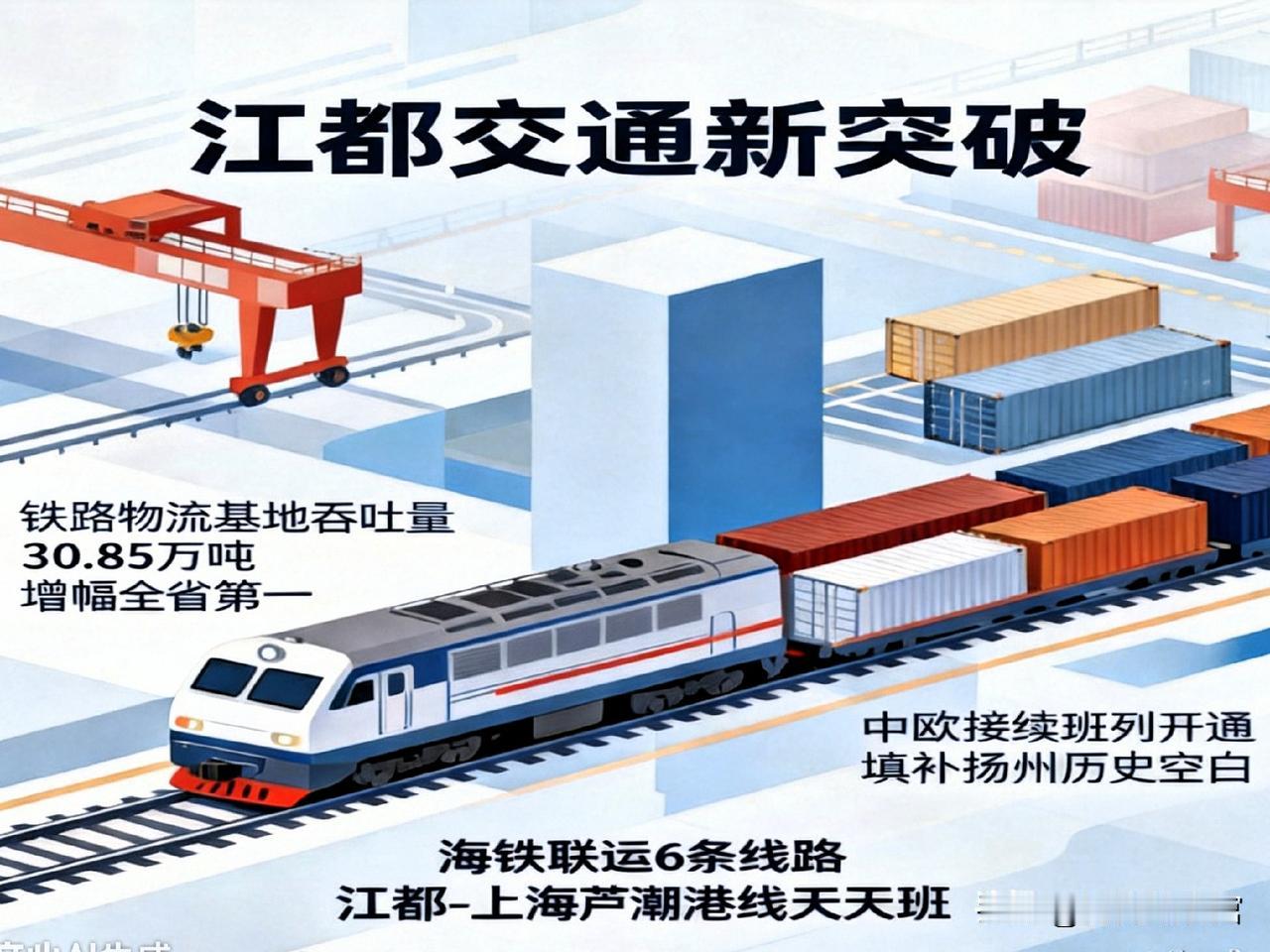 上条聊江都90亿修路，评论区有人说“路修好了货还是发不出去”——这话还真说错了。