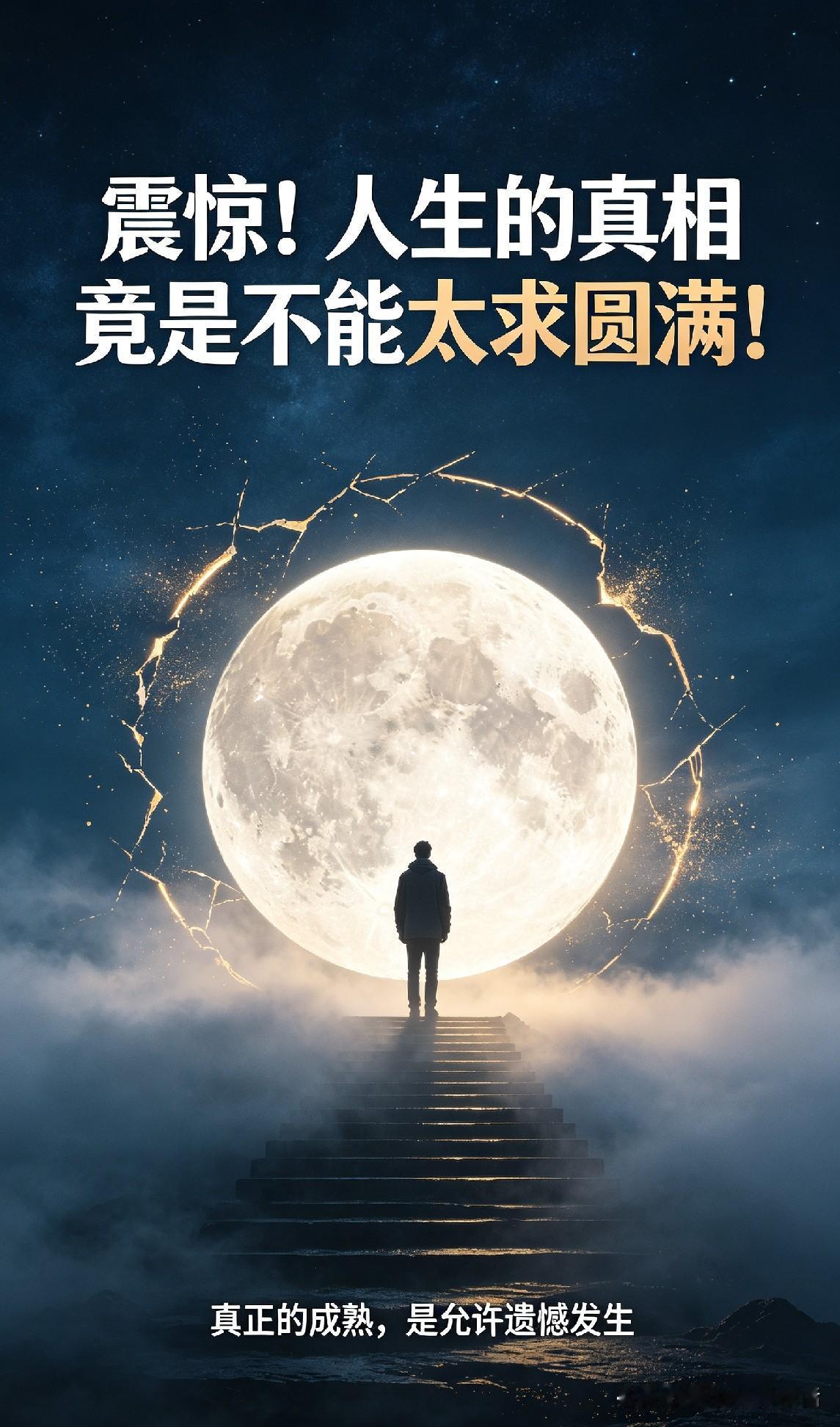 人生的真相：允许遗憾发生，方得圆满。释怀是自我救赎 半生坎坷皆常态