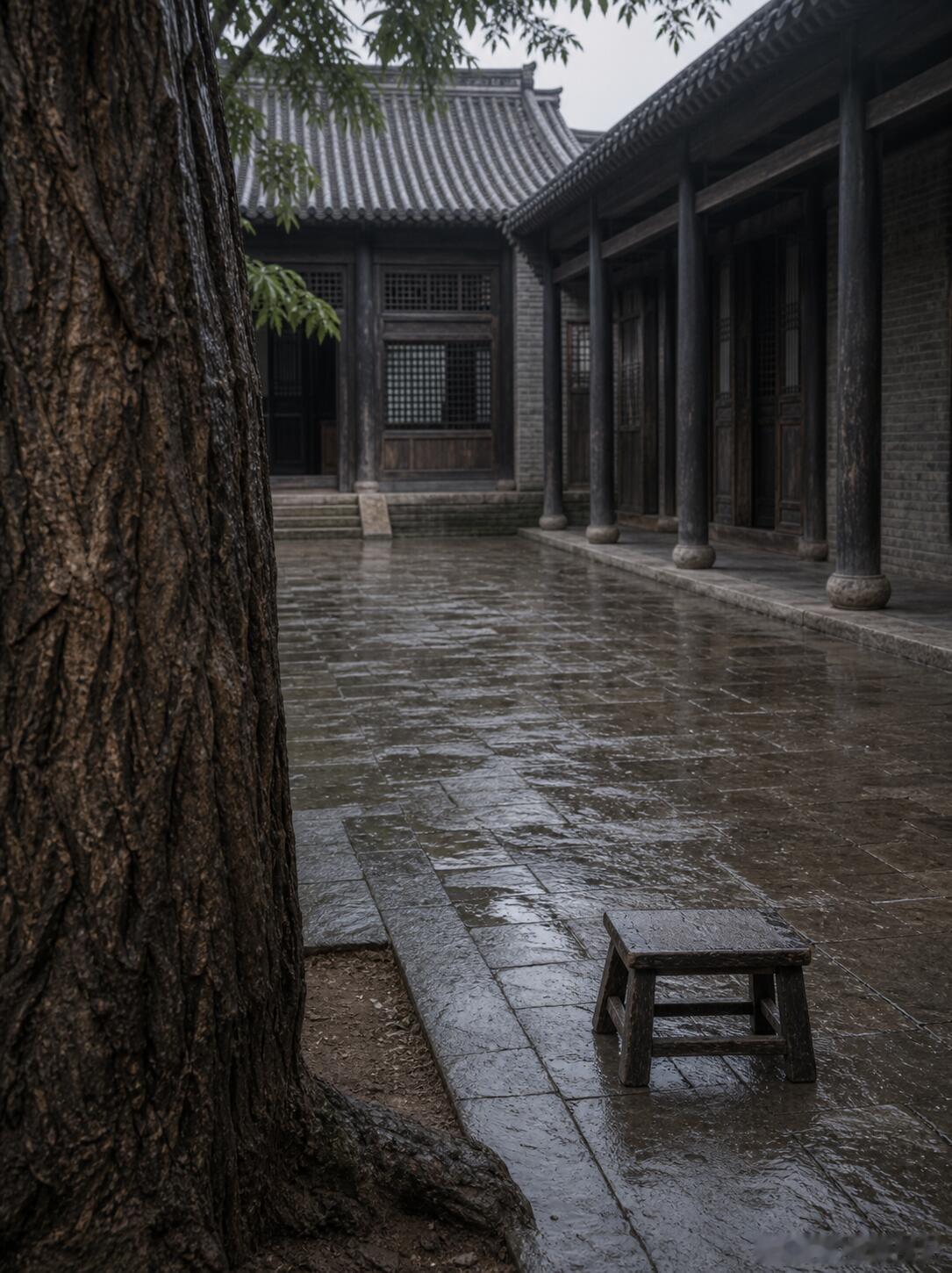 北京还叫燕京时，院子大概是这样安静北京还被称作燕京的时候，大户人家的宅院不必金碧