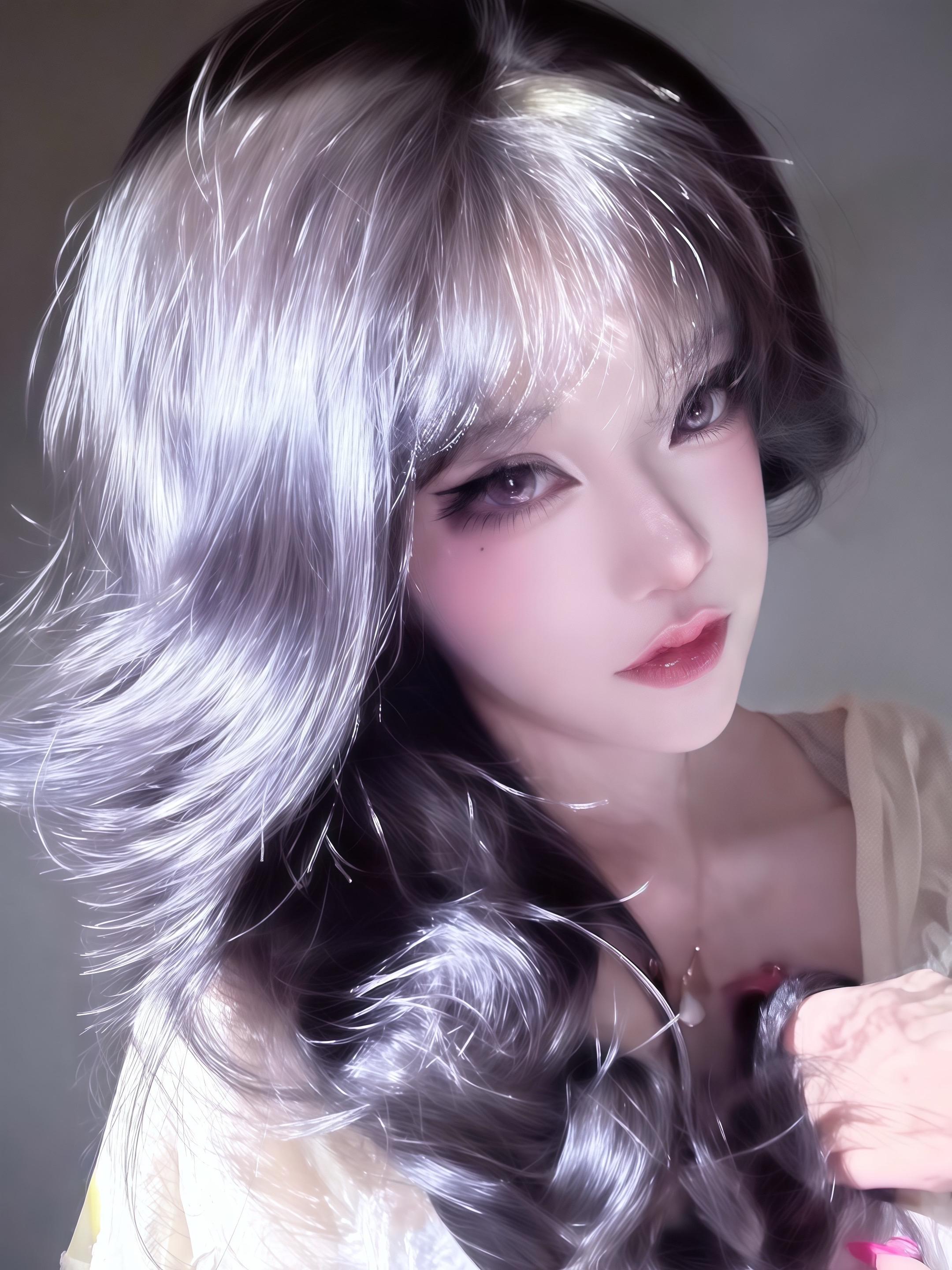 “照一轮明月 映我情愁如白雪”