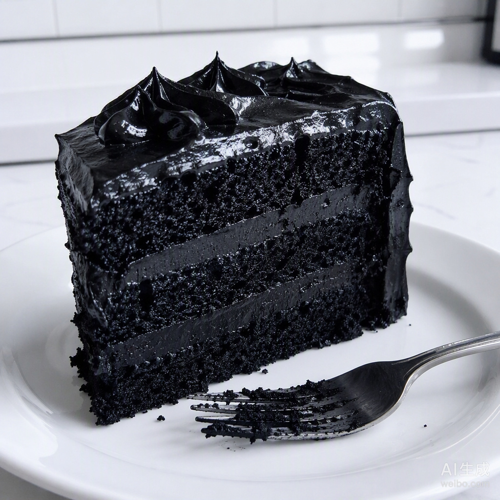 看到热搜说“不建议买深色蛋糕”，心里咯噔一下。🍰之前觉得黑色系蛋糕酷酷的，拍照