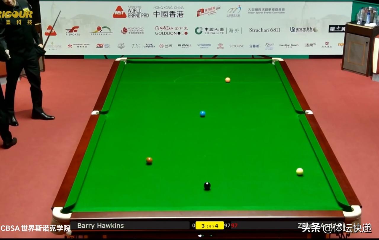 快讯：张安达5：3战胜霍金斯，继肖国栋之后闯入斯诺克世界大奖赛八强！！！