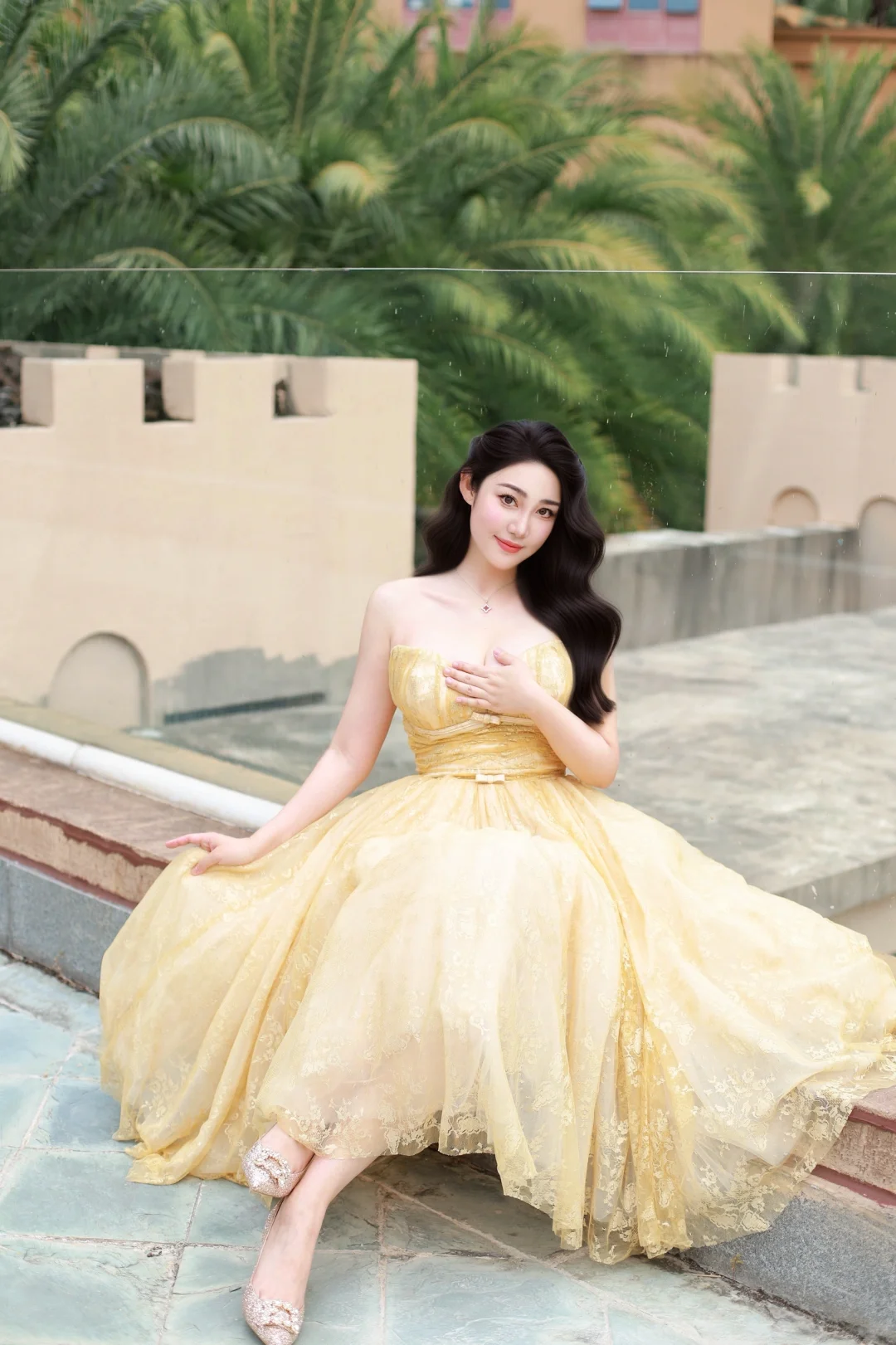 今天是迪士尼贝儿公主👸✨