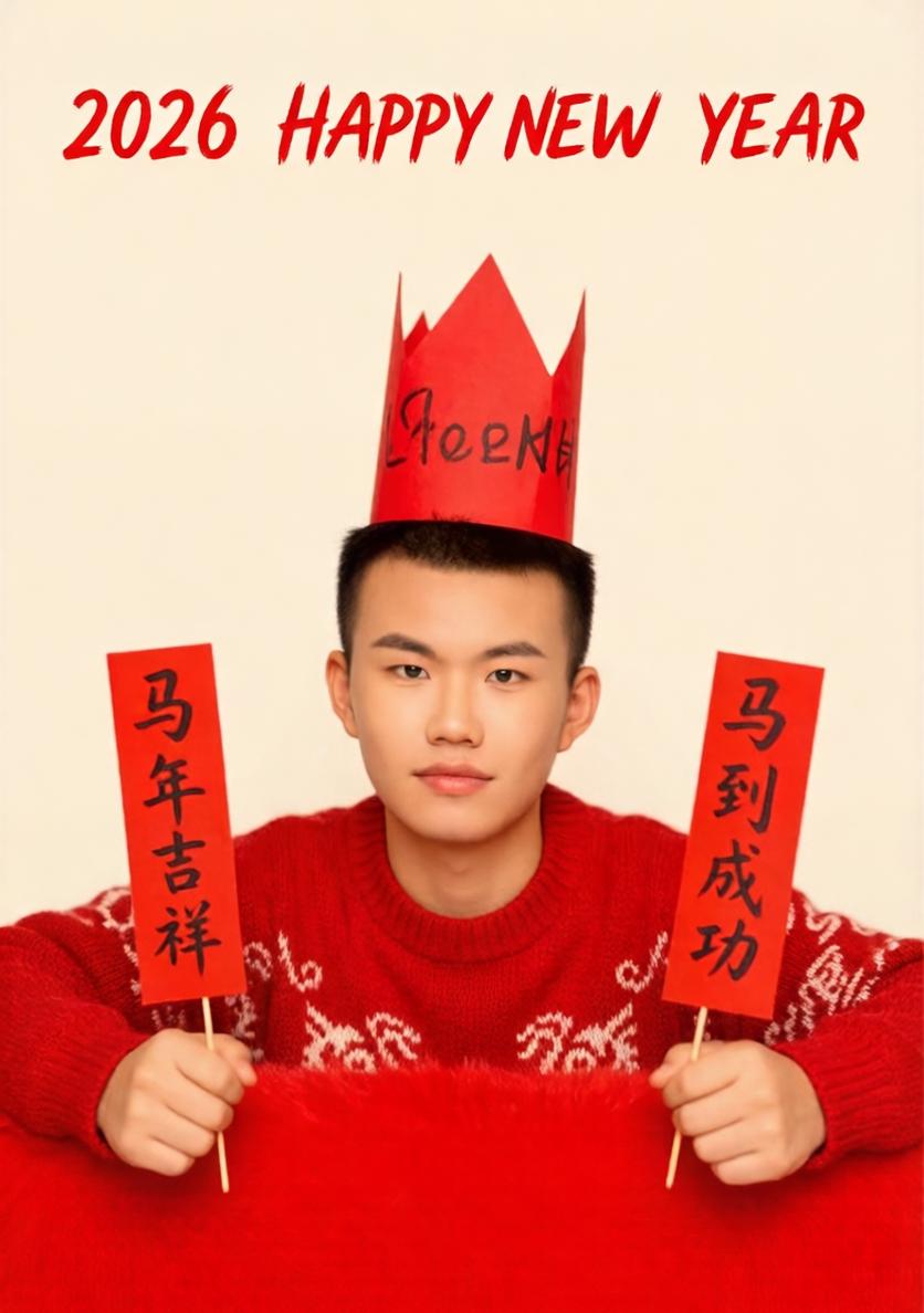 马年吉祥，马到成功