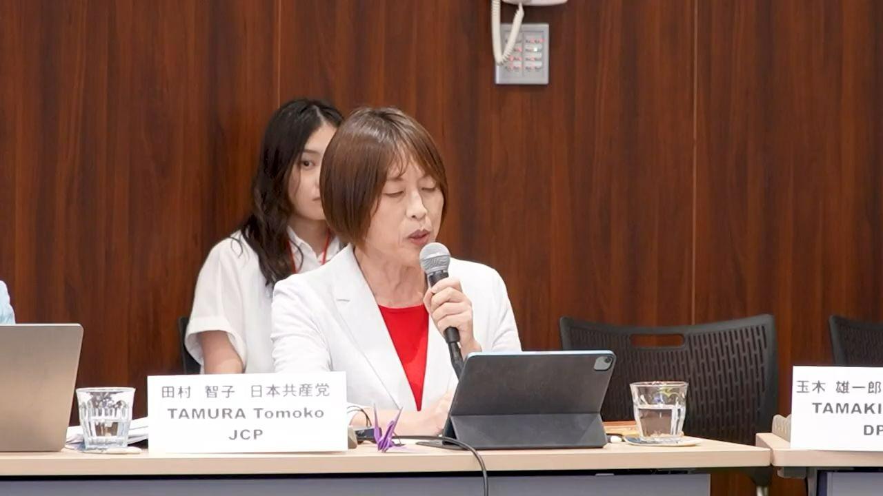 日本共产党委员长田村智子，10年前就明确承认南京大屠杀史实，并要求日本政府正视历