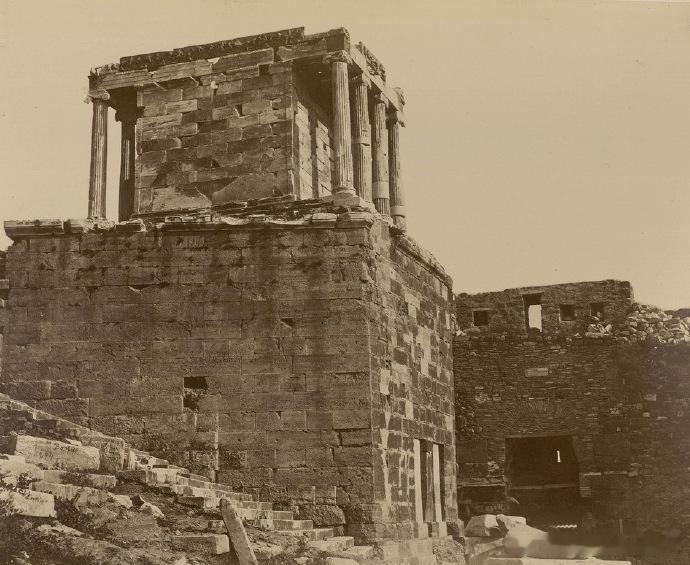 1870年的雅典卫城 