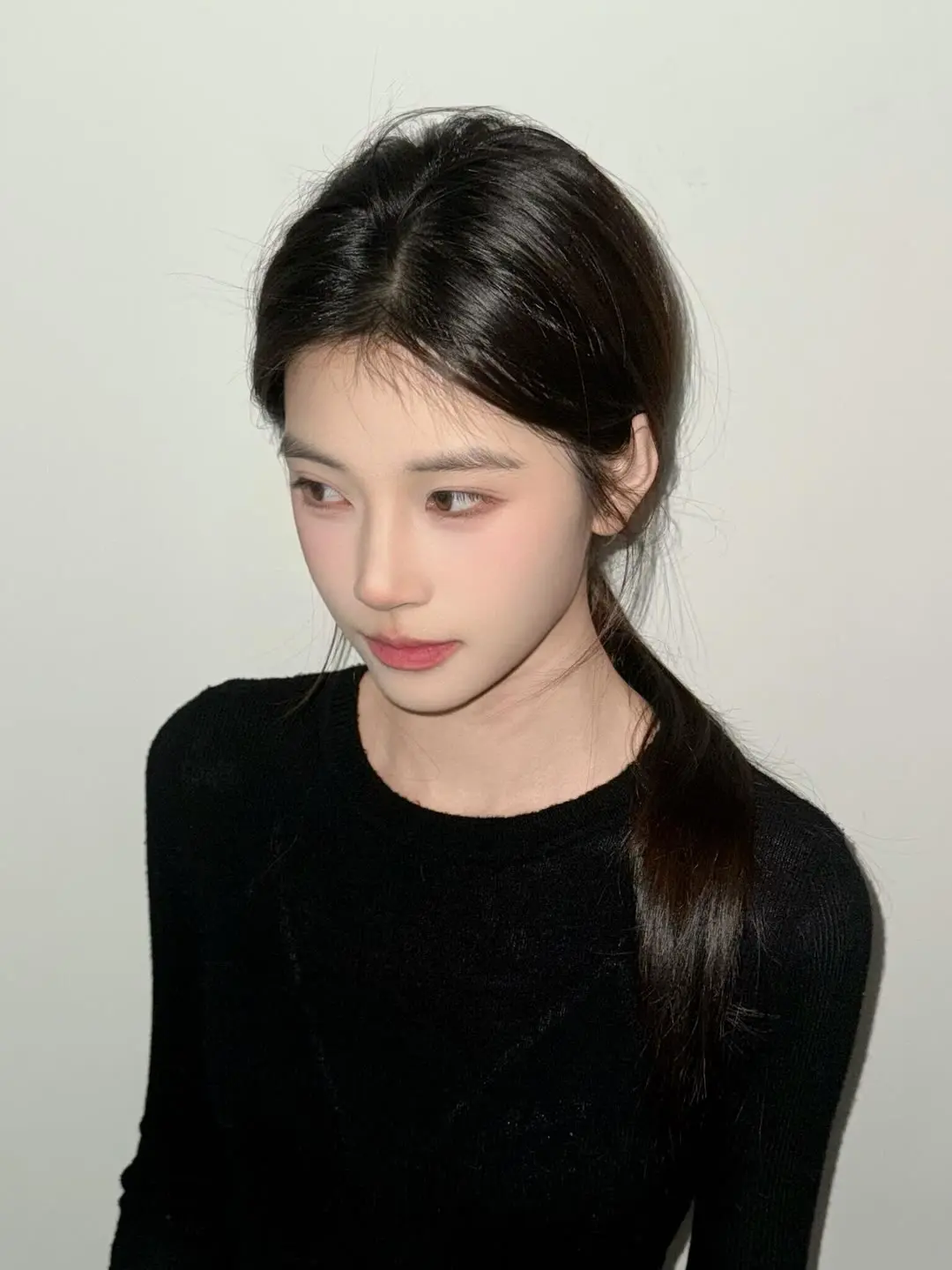 我始终记得见你的第一面 分享照片 氛围感 少女感 侧颜