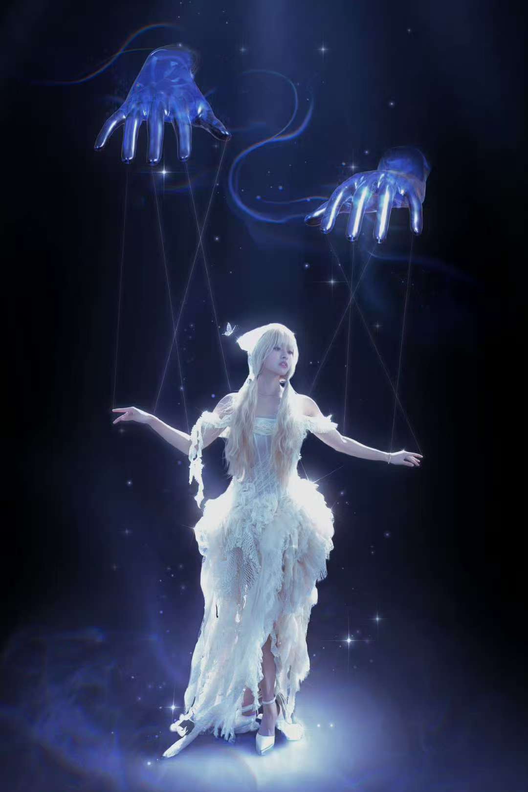 沈月金发提线木偶沈月金发双马尾沈月金发提线木偶，爱惨了沈月宝宝！ 