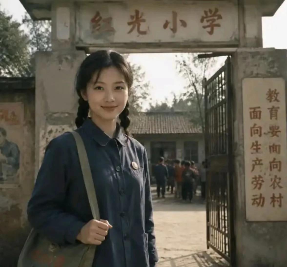 续诗
照相那时正年轻，
人情世故全不懂。
心里就想教好学，
学成建设新农村。