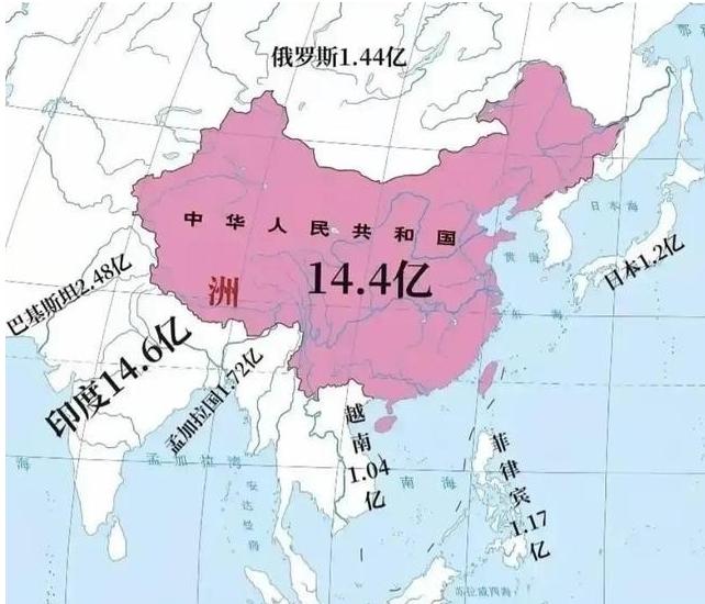 孟加拉国发现了一个很有趣的问题，凡是靠在中国旁边的国家，哪怕是国土面积没有超过，