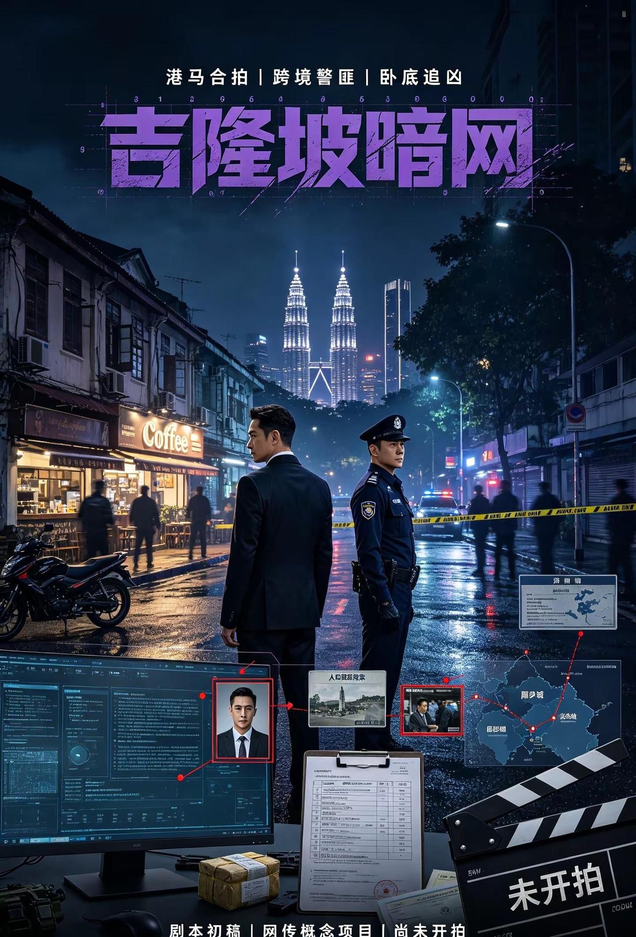 🔥暗流涌动的吉隆坡街头，一场惊心动魄的卧底大戏拉开帷幕！🕵️‍♂️他，是游走