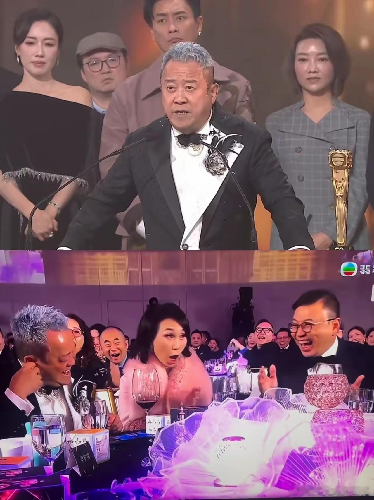 你可以说曾志伟好色也可以说曾志伟演技不行但是不可否认的是，他有一点最行，那就是他