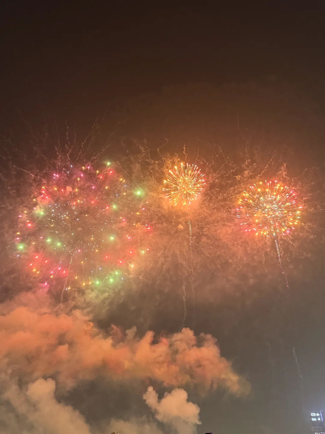 南海烟花表演太美了吧！！！