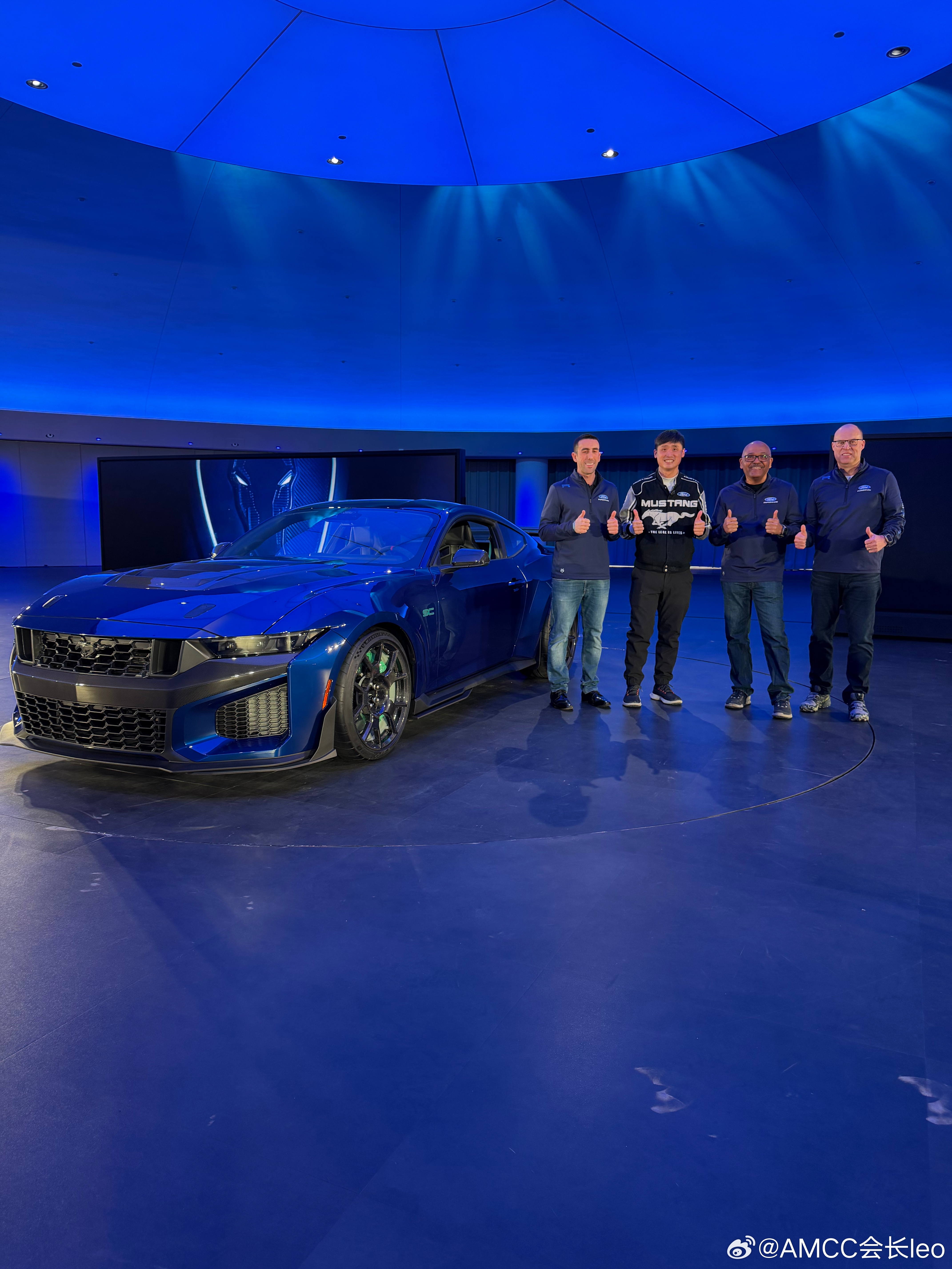 全新肌肉车量产“马王”在底特律发布：福特Mustang黑马SC，5.2机械增压V