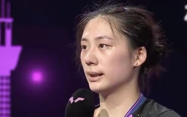 她能在赛后先肯定自己，这本身就是一种强大的心理建设能力，能帮助运动员快速从失利中